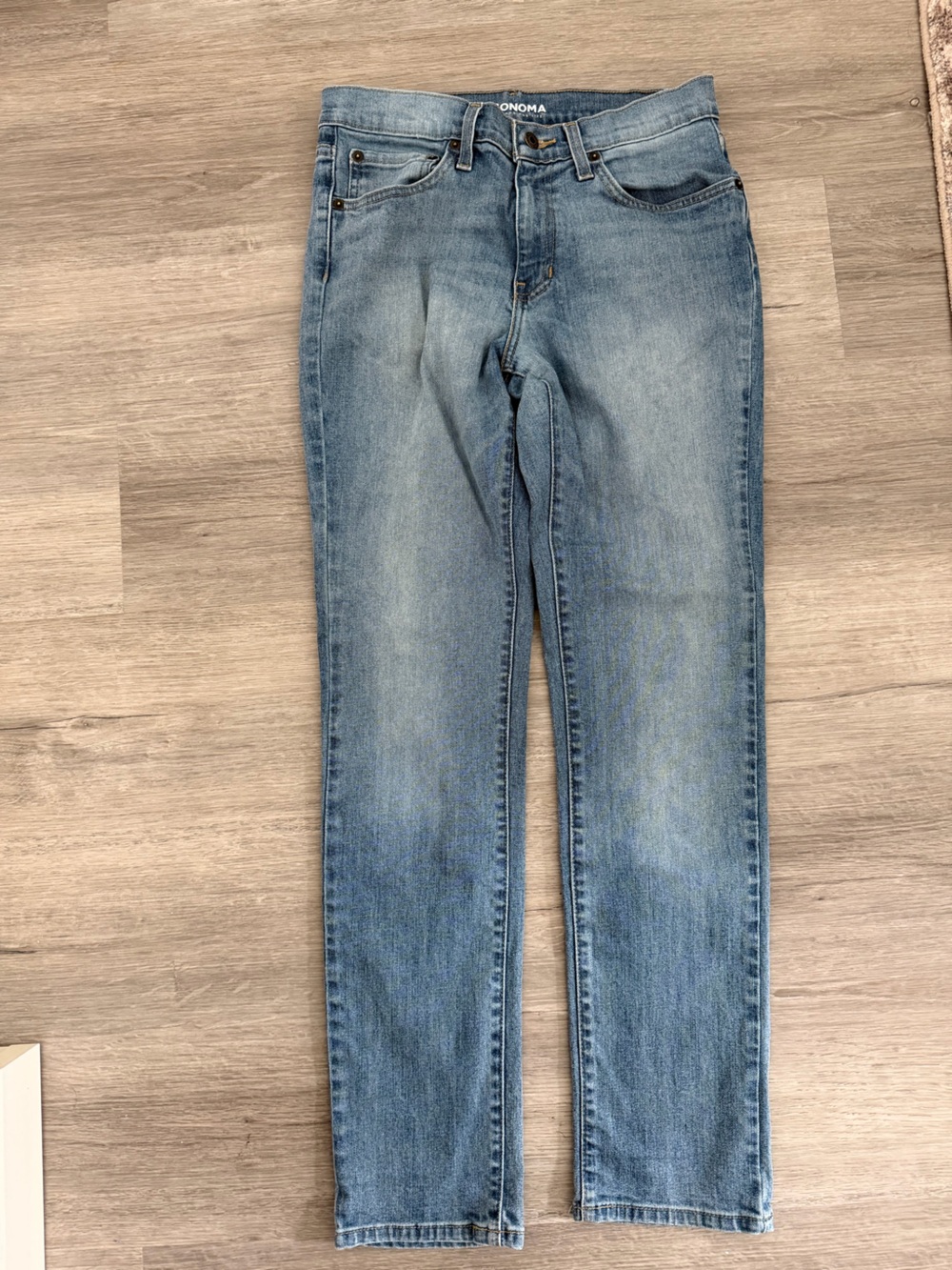 Men’s Sonoma Slim Light Wash Blue Jeans